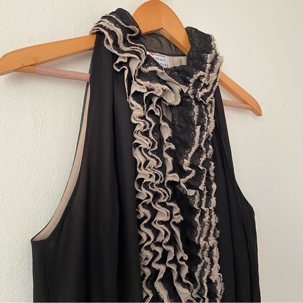 Robert Rodriguez Neiman Marcus for Target Ruffle Top - Picture 6 of 14